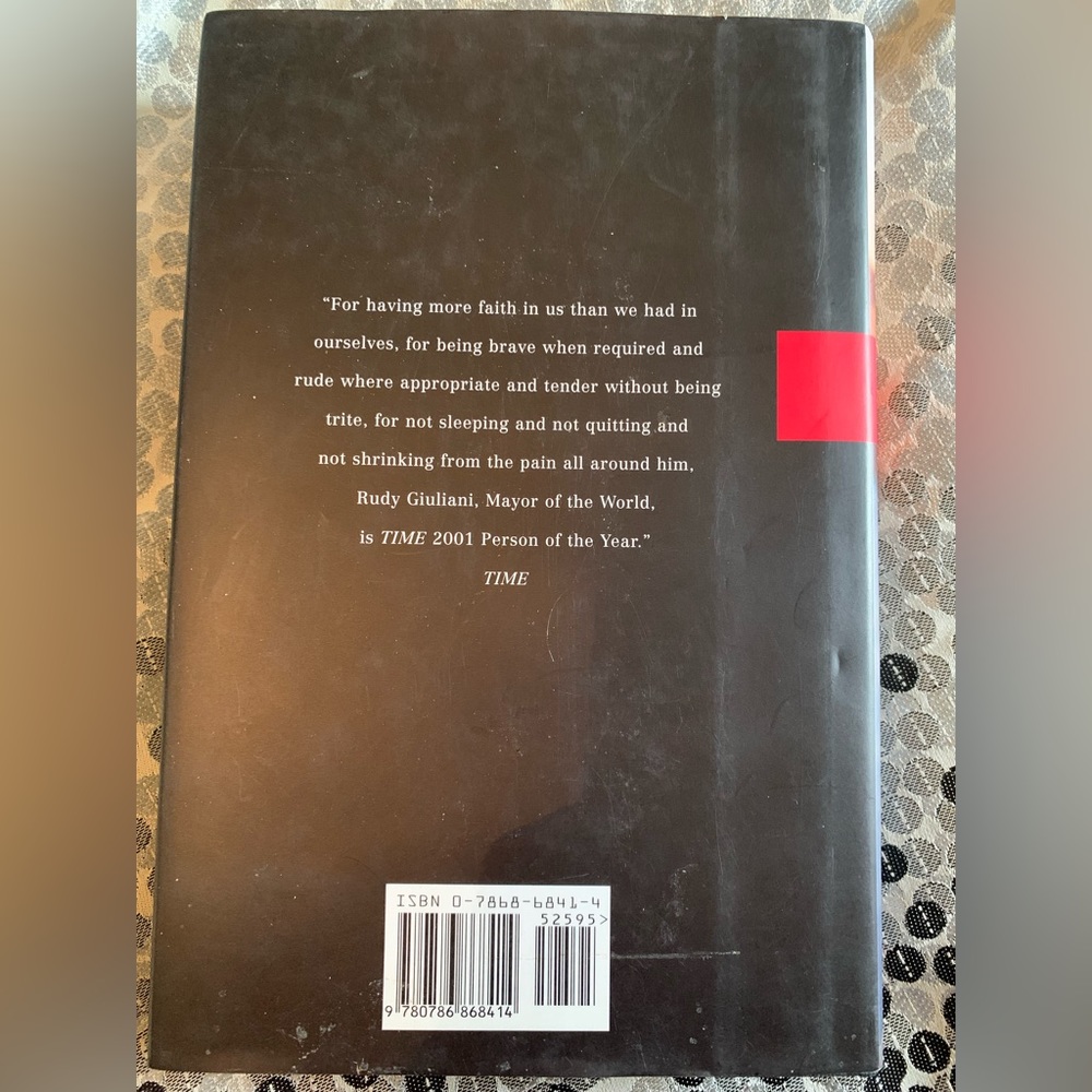 Leadership - Hardcover Book By Rudolph Rudy Giuliani - Picture 3 of 4